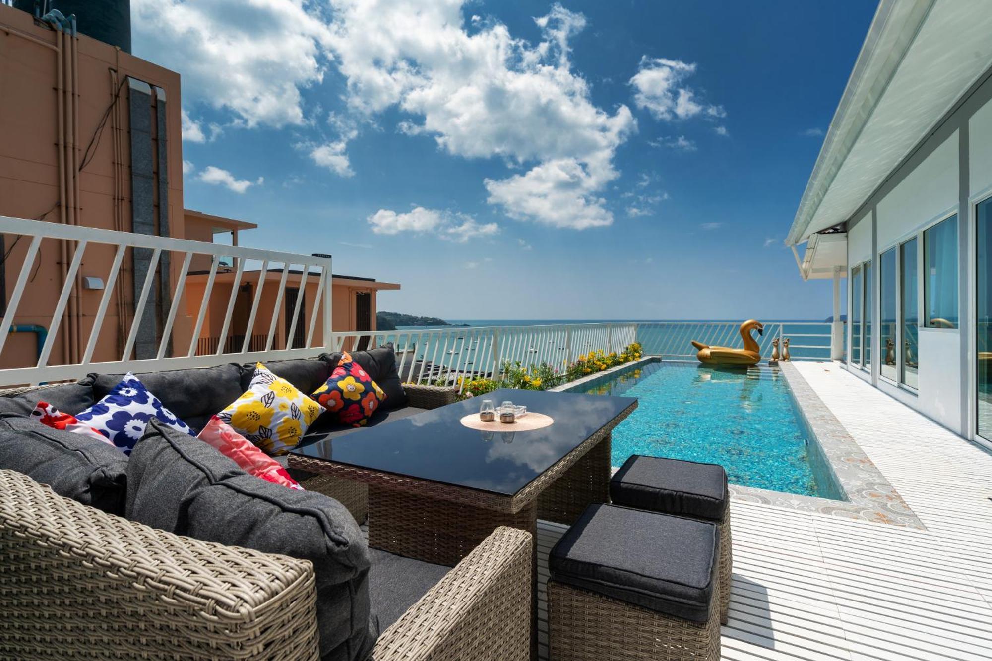Mona Seaview Pool Villa Beach Front Aoyon Beach Ban Makham Exterior foto