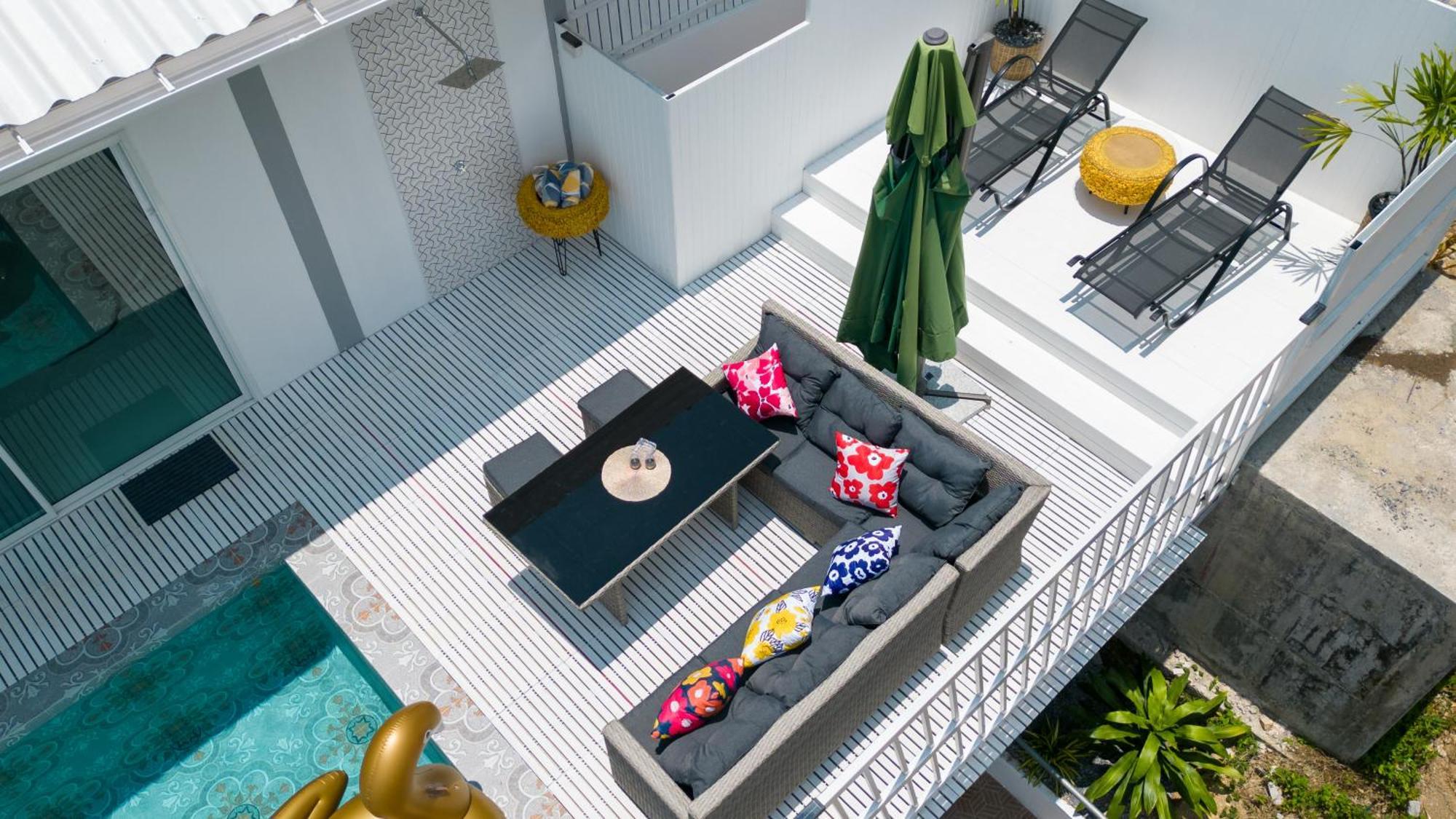 Mona Seaview Pool Villa Beach Front Aoyon Beach Ban Makham Exterior foto