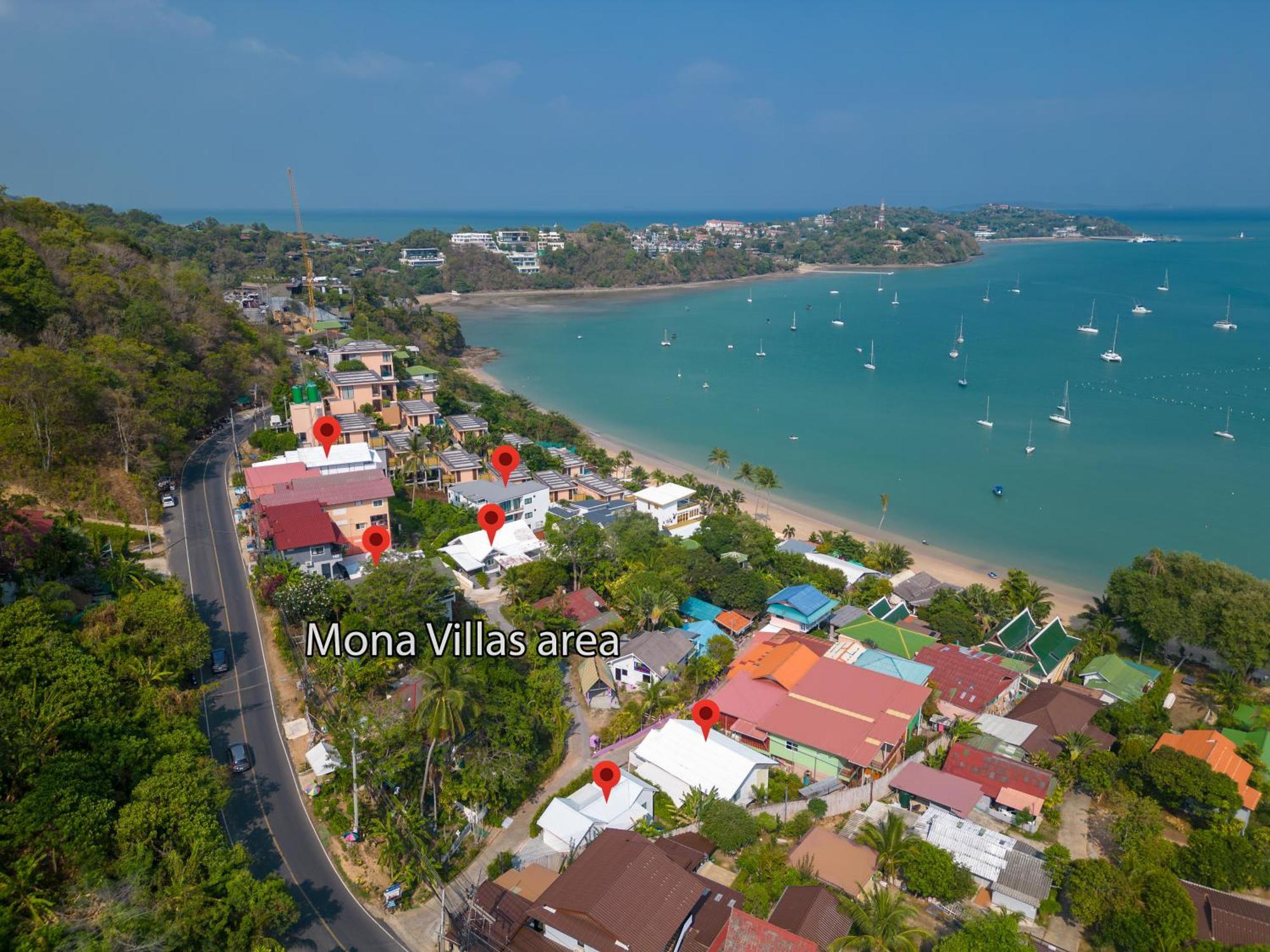Mona Seaview Pool Villa Beach Front Aoyon Beach Ban Makham Exterior foto