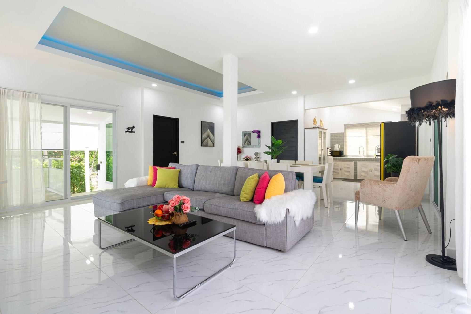 Mona Seaview Pool Villa Beach Front Aoyon Beach Ban Makham Zimmer foto