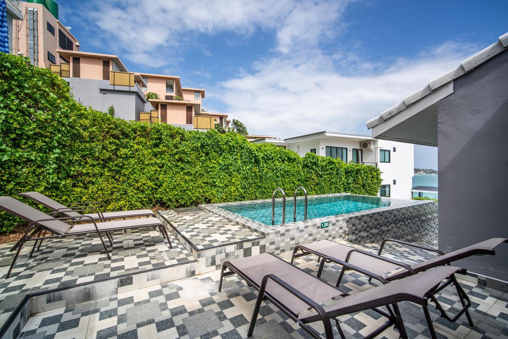 Mona Seaview Pool Villa Beach Front Aoyon Beach Ban Makham Zimmer foto