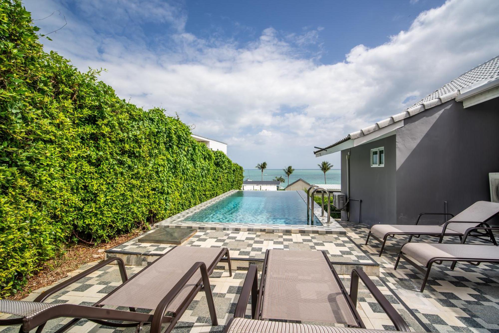 Mona Seaview Pool Villa Beach Front Aoyon Beach Ban Makham Zimmer foto
