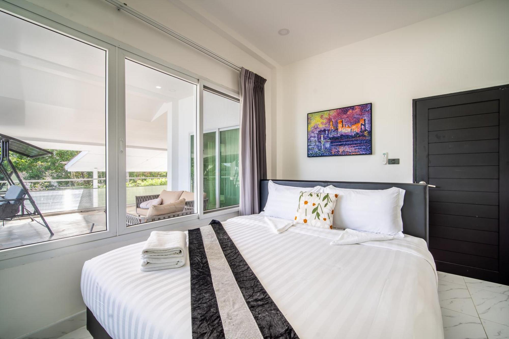 Mona Seaview Pool Villa Beach Front Aoyon Beach Ban Makham Zimmer foto