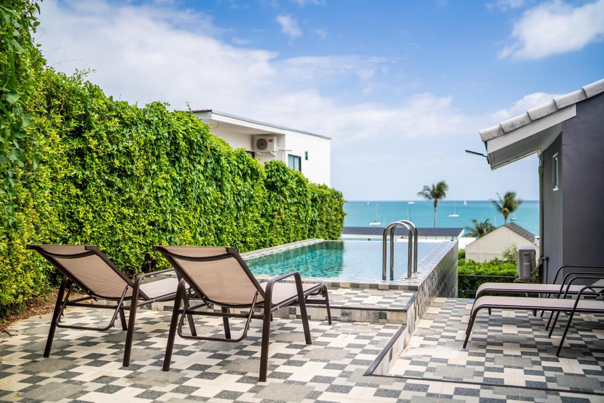 Mona Seaview Pool Villa Beach Front Aoyon Beach Ban Makham Zimmer foto