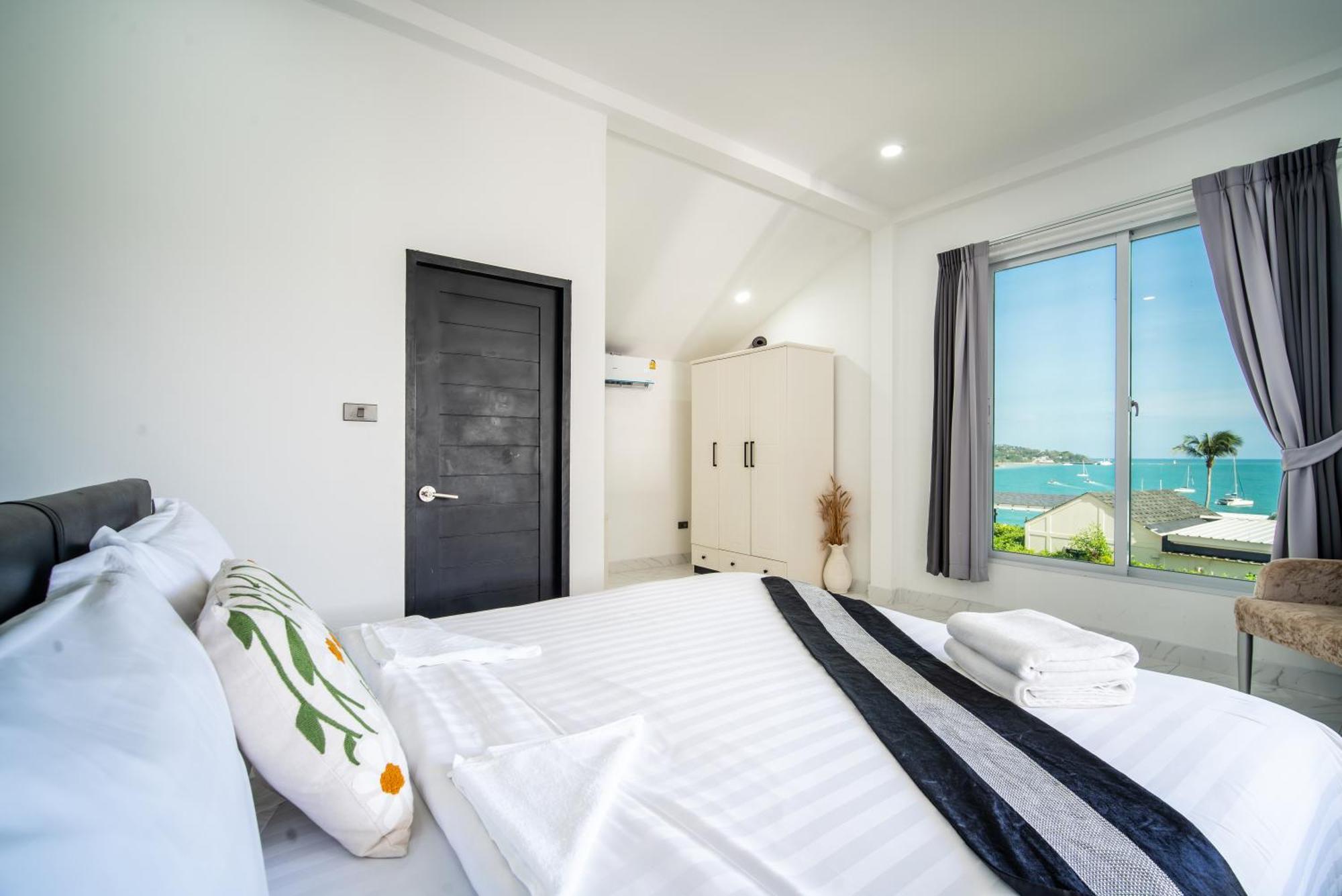 Mona Seaview Pool Villa Beach Front Aoyon Beach Ban Makham Zimmer foto