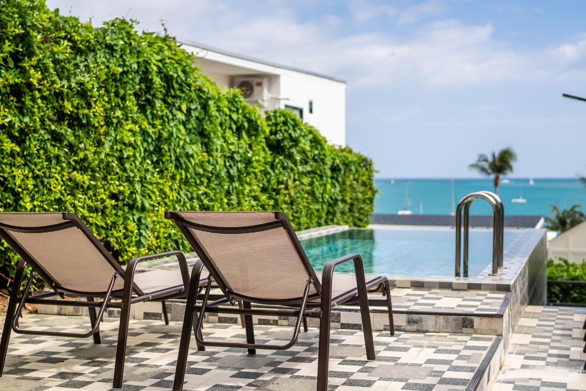 Mona Seaview Pool Villa Beach Front Aoyon Beach Ban Makham Zimmer foto