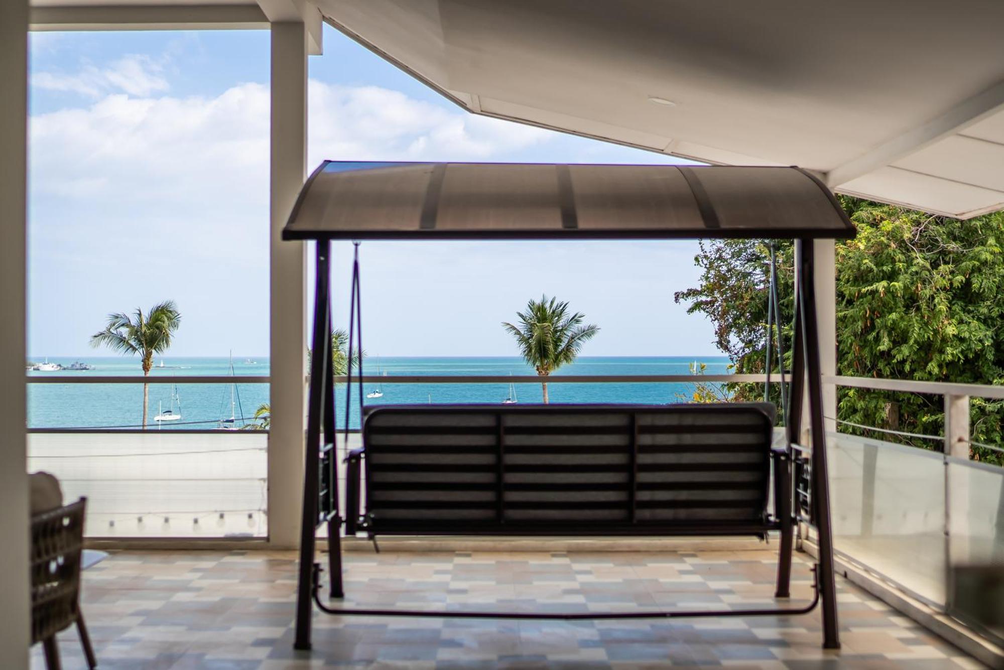 Mona Seaview Pool Villa Beach Front Aoyon Beach Ban Makham Zimmer foto