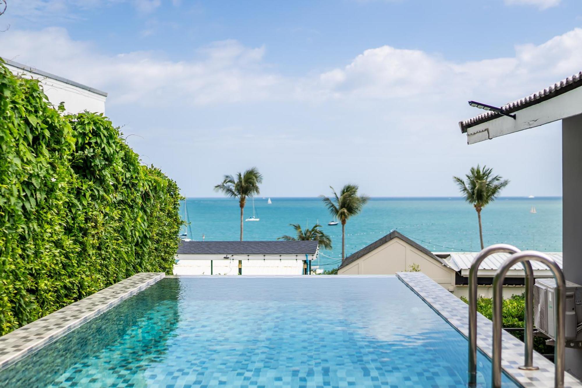 Mona Seaview Pool Villa Beach Front Aoyon Beach Ban Makham Zimmer foto