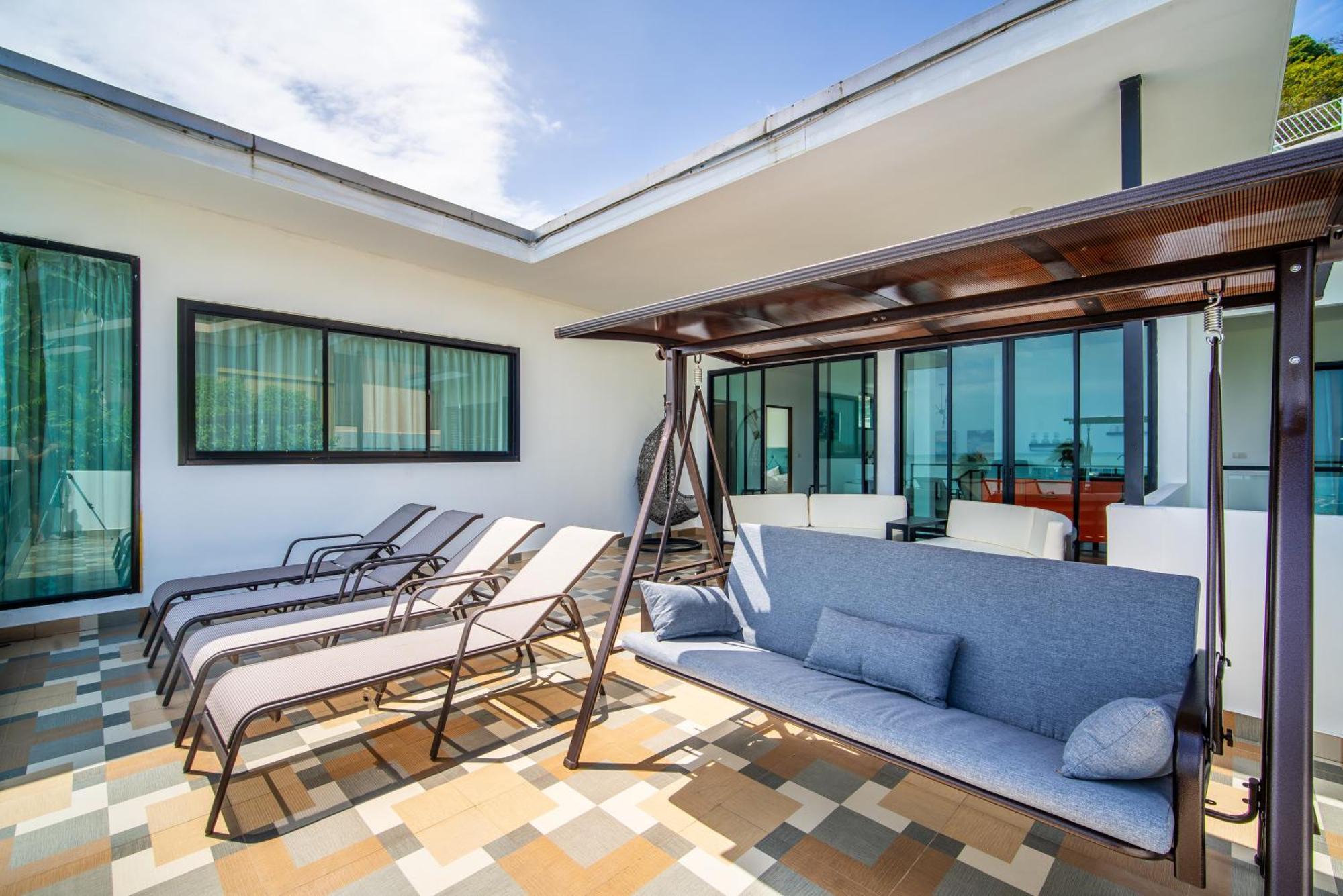 Mona Seaview Pool Villa Beach Front Aoyon Beach Ban Makham Zimmer foto