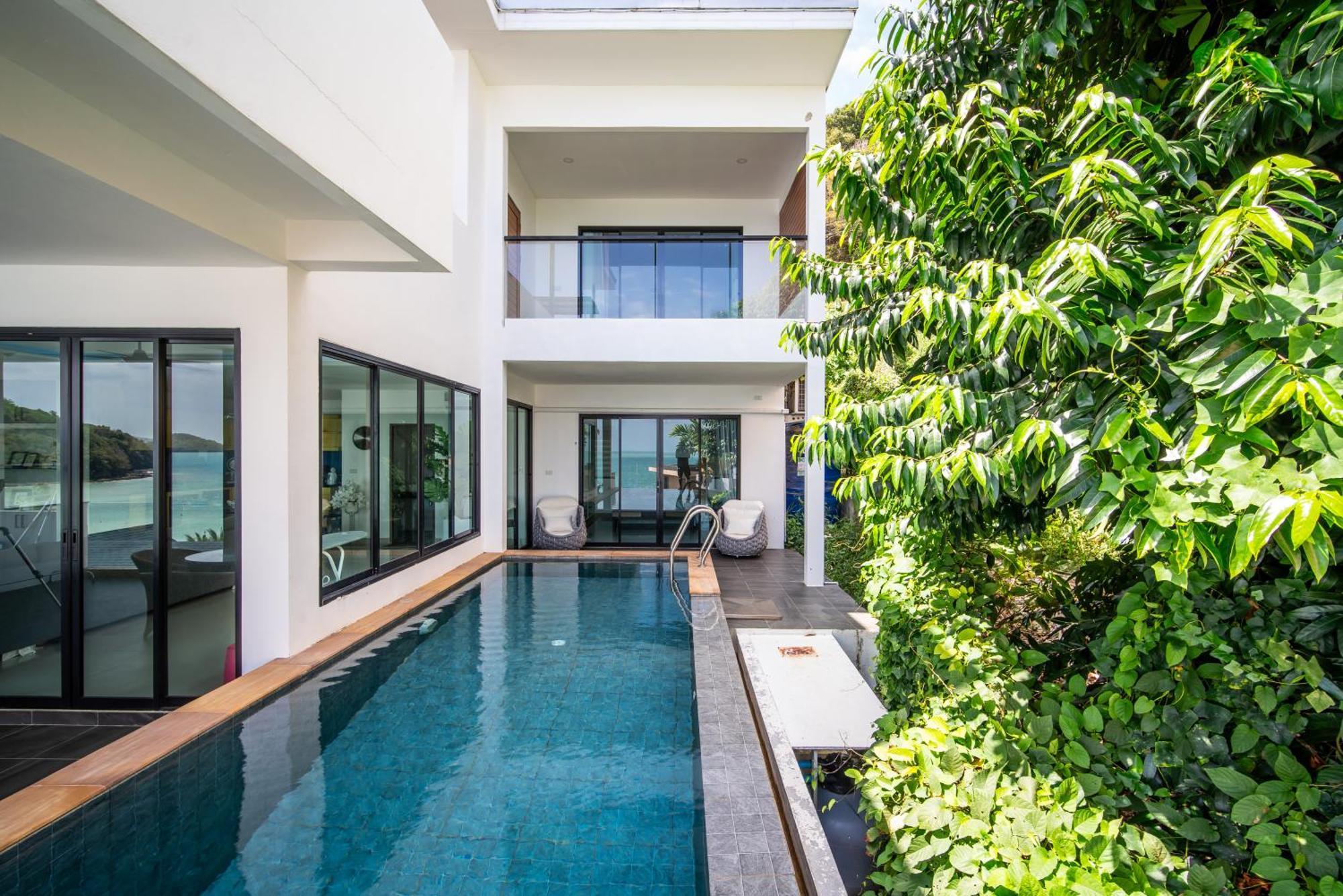 Mona Seaview Pool Villa Beach Front Aoyon Beach Ban Makham Zimmer foto