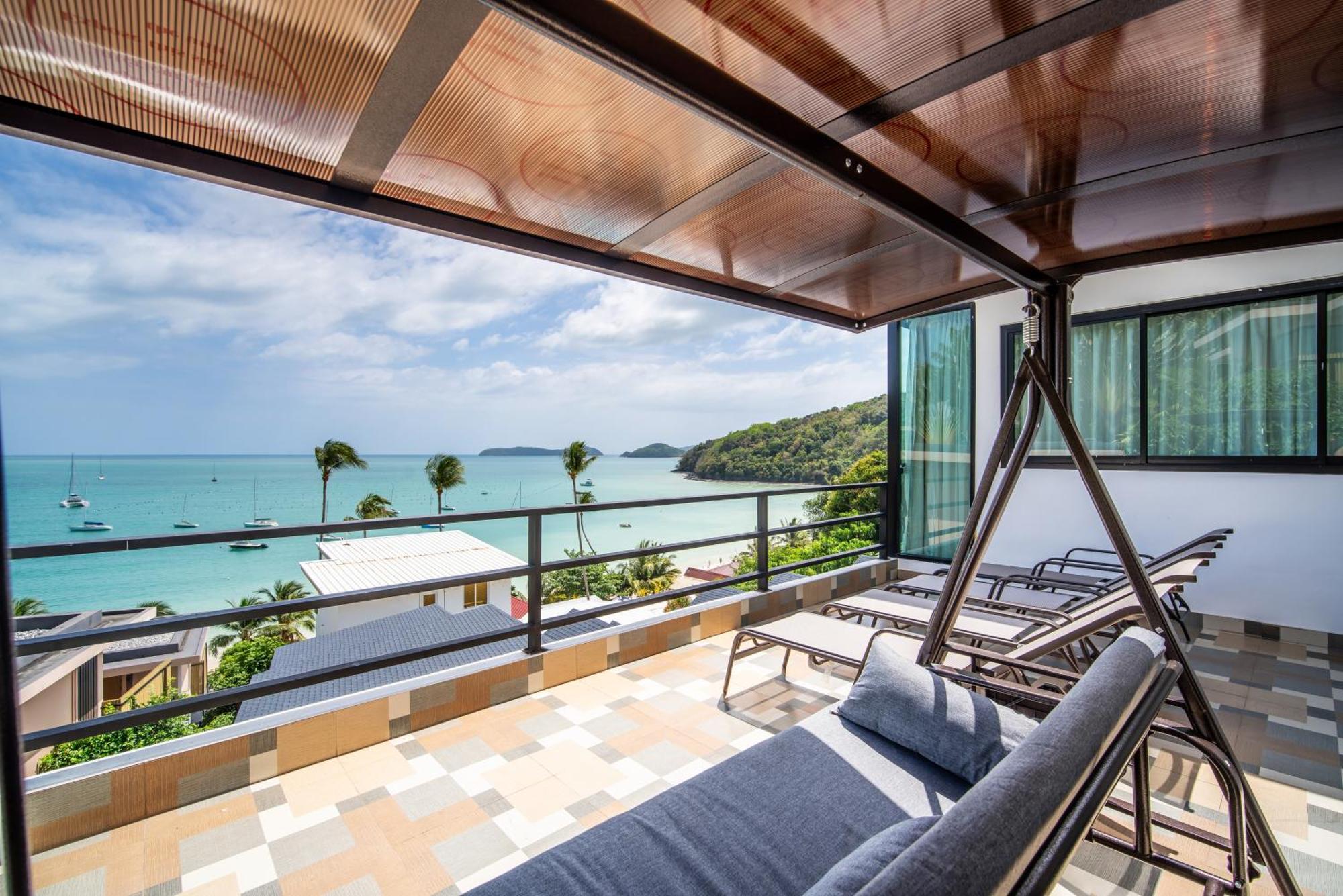 Mona Seaview Pool Villa Beach Front Aoyon Beach Ban Makham Zimmer foto
