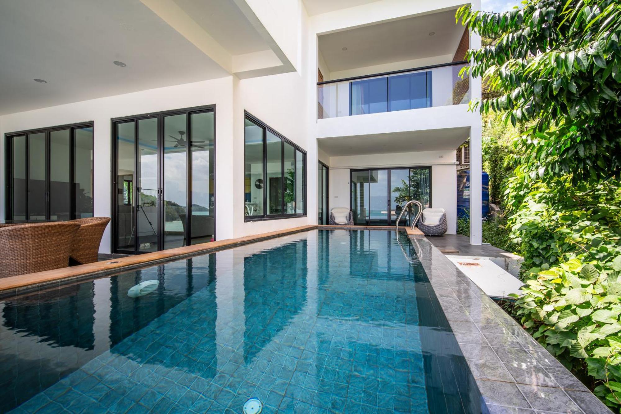 Mona Seaview Pool Villa Beach Front Aoyon Beach Ban Makham Zimmer foto