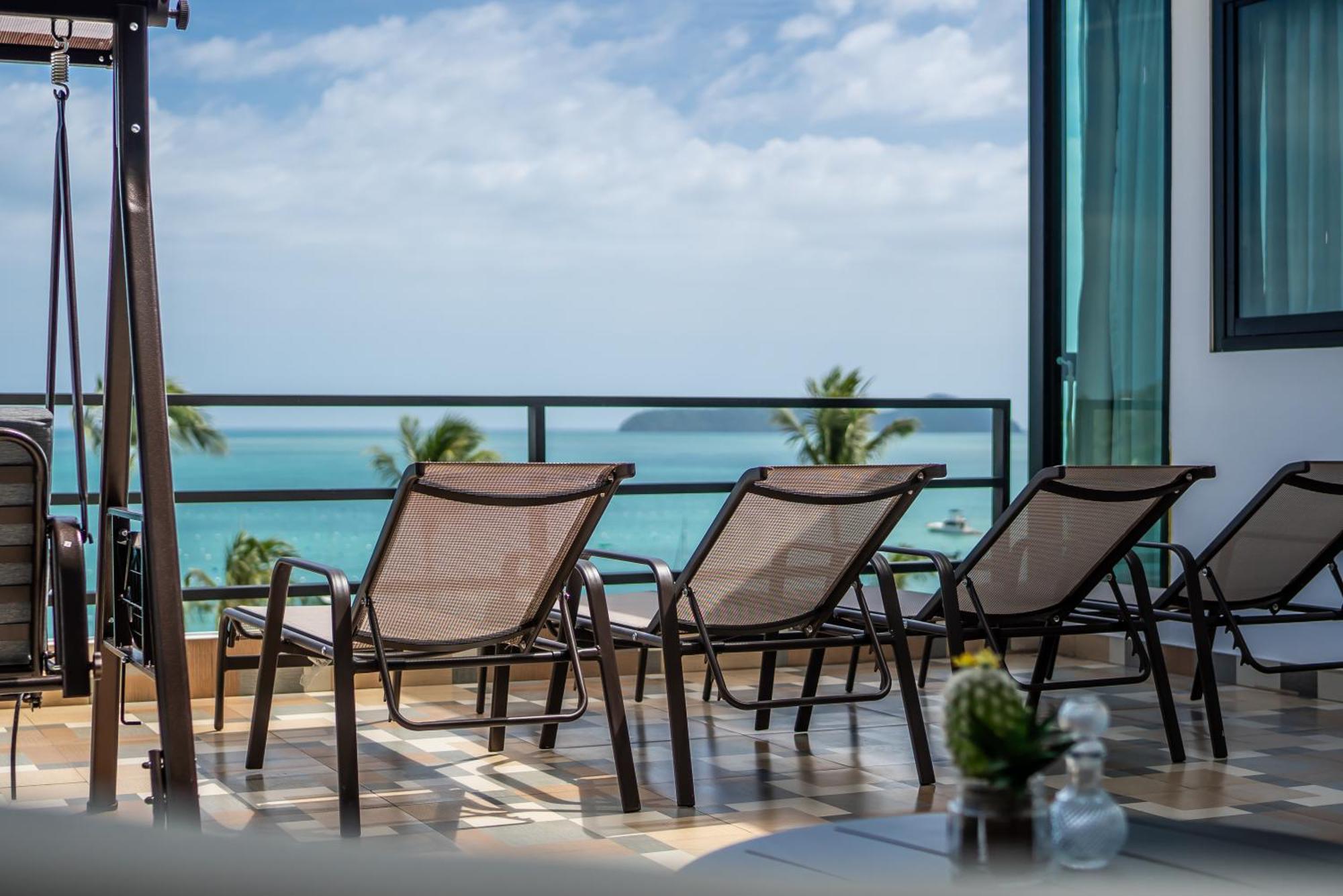 Mona Seaview Pool Villa Beach Front Aoyon Beach Ban Makham Zimmer foto