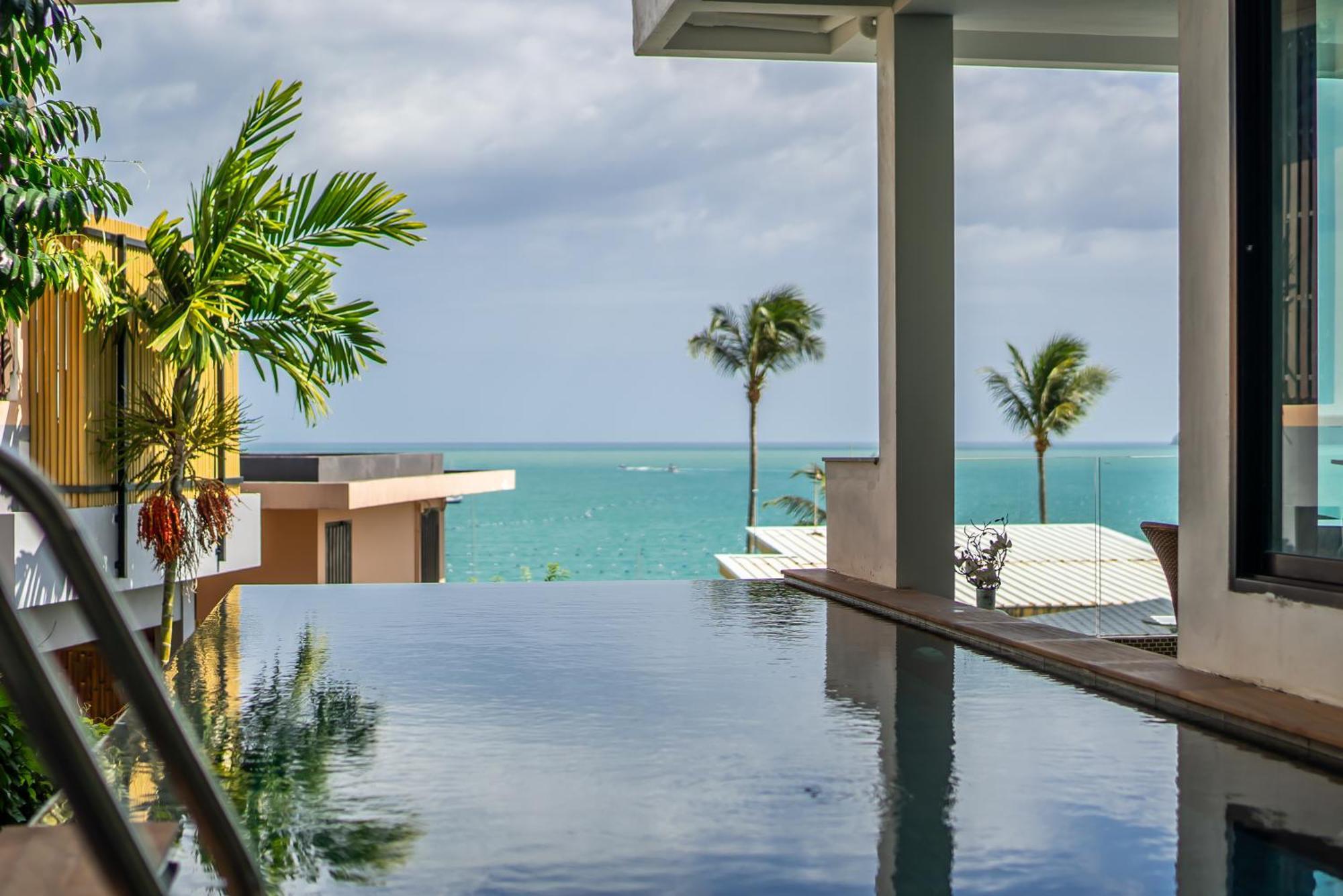 Mona Seaview Pool Villa Beach Front Aoyon Beach Ban Makham Exterior foto
